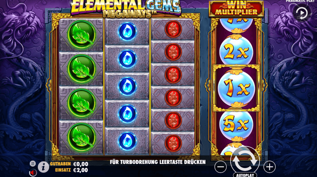 Elemental Gems Megaways